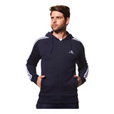 Moletom Masculino Essentials 3 Stripes adidas
