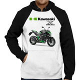Moletom Moto Kawasaki Z 800 Verde 2013