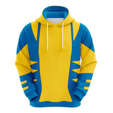 Moletom Wolverine Uniforme Ucm Classico Amarelo Ref:0665