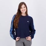 Moletom adidas Graphic Floral 3s Feminino