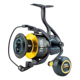 Molinete Pesca Thor Sw6000 For7 Marinizado ( Albatroz ) Cor Preto Lado Da Manivela Direito/esquerdo