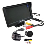Monitor 4.3/5 Car Tft-led Autovex + Camêra De Ré Borboleta