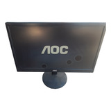 Monitor Aoc Lcd Usado Com Marca De Uso E Bolinha Na Tela