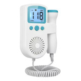 Monitor Cardíaco Fetal Doppler Digital Ultrassom Portátil Cor Azul