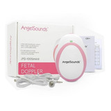 Monitor Doppler Fetal Angel Sounds + Bateria + Gel 2- Cores