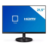 Monitor Gamer Philips 21,5'' Full Hd Lcd Hdmi 75hz 4ms Preto