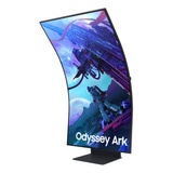 Monitor Gamer Samsung Odyssey Ark 55 2nd Gen 4k, Tela Curva, 165hz, 1ms, Freesync Premium Pro