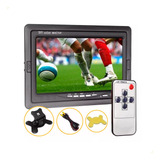 Monitor Portátil Veicular Lcd 7 Polegadas C/ Controle