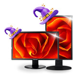 Monitor Positivo 19 Polegadas Ajustável Giratória Led Vga