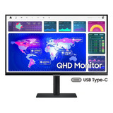 Monitor Samsung Viewfinity S6 27 Qhd, Tela Plana, 75hz, 5ms, Hdmi, Dp, Usb-c, Freesync, Game Mode