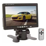 Monitor Tela Lcd Veicular Digital 7 Polegadas Portátil Cftv