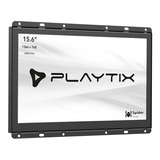 Monitor Touch Screen 15.6 Open Frame Capacitivo Multitoque Cor Preto 110v/220v Playtix