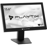 Monitor Touch Screen Capacitivo 15.6 Multitouch Hdmi Dvi Vga Cor Preto 110v/220v