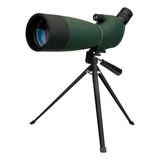 Monóculo Luneta Telescópio 80mm 20-60x60 Tiro Esportivo Cor Verde