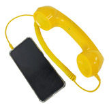 Monofone Pop Phone Vintage Amarelo Retro Celular Tablet Pc