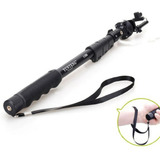 Monopod Bastão Mão Retrátil Celular Extensor 97cm De Viagem