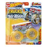 Monster Trucks Power Smashers Carro Monstro 1/64 Hot Wheels