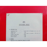 Monza Sle, Classic Se E Sr 1988 - Ficha Técnica Completa