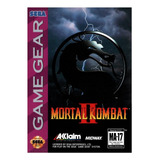 Mortal Kombat 2 Original Novo Lacrado Raro Sega Game Gear