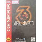 Mortal Kombat 3 - Cartucho - Sega Genesis