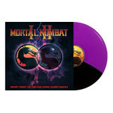 Mortal Kombat I & Ii Lp Disco Vinil ( Purple & Black) / 500 