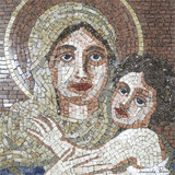 Mosaico Da Nossa Senhora De Shoenstatt 150x150cm
