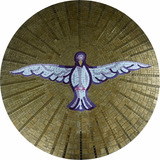 Mosaico Simbolo Do Espirito Santo