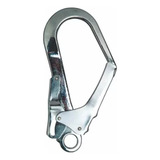 Mosquetão Gancho Olhal Trava Dupla 25kn 2.550kg Abertu.54mm