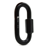 Mosquetão Maillon Malha Rápida Oval 10mm 30kn Aço Sideup Nbr