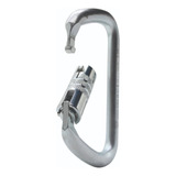 Mosquetão Usclimb Aço D Trava Automática 60kn Inovation Nfpa