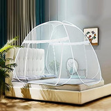 Mosquiteiro Cama King Tenda Dobrável 200x200 Cm Portátil