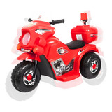 Moto A Bateria Para Crianças Bw006 Cor Vermelho 110v/220v