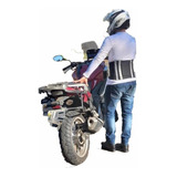 Moto Cinto De Proteção Com Refletivo 3m Motoqueiro Motociclista 