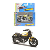 Moto Ducati Scrambler - 2 Wheelers Fresh Metal 1/18 - Maisto