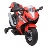 Moto Elétrica Infantil Led Som Cbr1000 Rr 6v Menino Menina