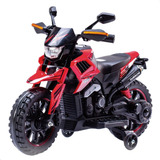 Moto Elétrica Infantil Turbon Com Rodinhas Vermelho Zippy Toys