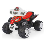 Moto Quadriciclo Elétrico Infantil Fortplay Sp 12v Homeplay Cor Vermelho Voltagem Do Carregador 110v/220v