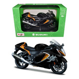 Moto Suzuki Hayabusa 2022 - Motorcycles C/ Base 1/12 Maisto
