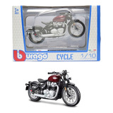 Moto Triumph Bonneville Bobber - Cycle - 1/18 - Burago