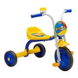 Motoquinha Infantil Menino Passeio Triciclo Nathor You 3boy Cor Azul/amarelo