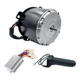 Motor 24v Dc 300w 3700 Rpm + Módulo + Acelerador 
