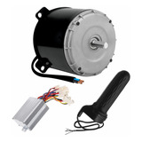 Motor 24v Dc 300w 3700 Rpm + Módulo + Acelerador 