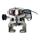 Motor De Tanquinho 27mm 127v Com Base Tanque Polia V