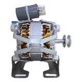 Motor De Tanquinho 27mm 220v Com Base Tanque Polia V