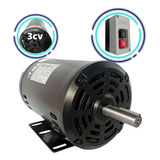 Motor Elétrico Trifásico 3cv 4 Pólos Baixa Rotação 220/380v
