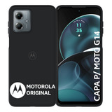 Motorola Original - Capa Protetora P/ Moto G14 - Preto