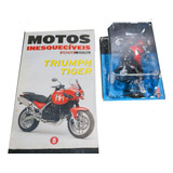 Motos Inesquecíveis Triumph Tiger Maisto Lacrado + Fascículo