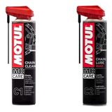 Motul C1 E C2 Limpeza E Lubrificação Clean Chain Lub 400ml