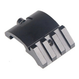 Mount Adaptador Lateral Curvo 45 Graus Trilho 20mm A 22mm 
