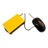 Mouse Adaptado Com Acionador De Pressão Amarelo